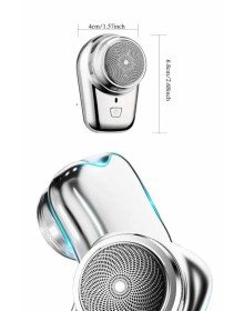 Elektrikli Mini Tıraş Makinesi,Taşınabilir USB Şarjlı Kablosuz Tıraş Makinesi