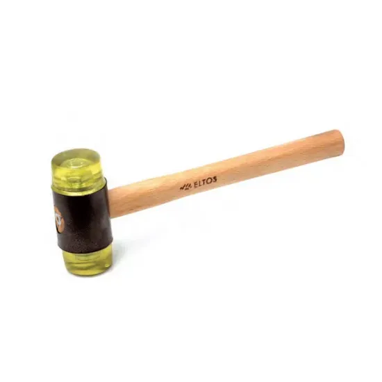 Eltos Vidalı Yumuşak Plastik Tokmak / Çekiç No:30 Eltos Vidalı Yumuşak Plastik Tokmak / Çekiç No:30