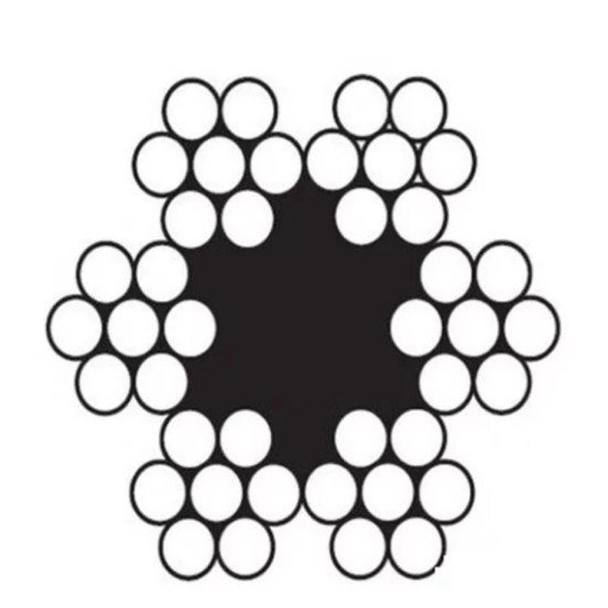 Çelik Halat 3 mm 10 Metre (6X7 K.ÖZ)