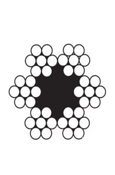 Çelik Halat 4 mm 10 Metre (6X7 K.ÖZ)