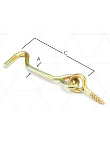 Çengelli Askı 80 No ( 5 Adet )