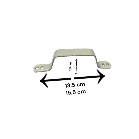 Demir Doğrama Kulp Beyaz Kaplama