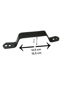 Demir Doğrama Kulp Siyah Kaplama