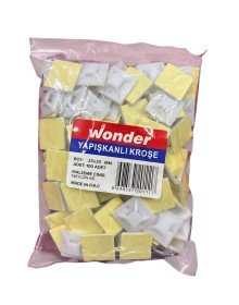 Wonder 25X25 Yapışkan Kroşe (100 Adet)