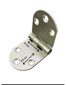 Yüksel Oval Alüminyum Kasa Menteşesi 4 cm