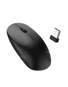 Ergonomik Tasarım Kablosuz Siyah Mouse Hassas Uzun Ömürlü