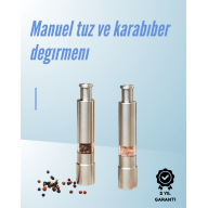 Ergonomik Tasarımlı, Nem Geçirmez Kapaklı Baharat Öğütücü