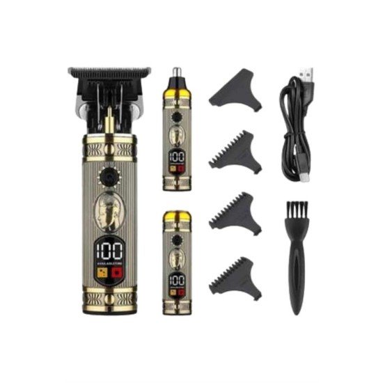 Erkeklere Özel 3 Başlıklı Tıraş Makinesi Saç Sakal Ense Kulak Tıraşına Uygun Erkeklere Özel 3 Başlıklı Tıraş Makinesi Saç Sakal Ense Kulak Tıraşına Uygun