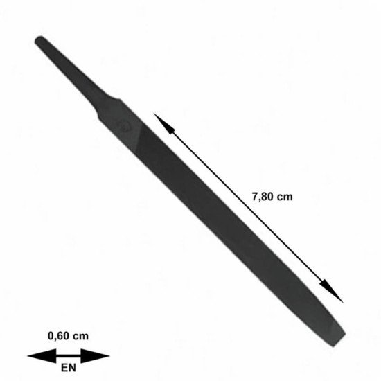 Esaş Regular Eğe No: 4 - 0,6x7,8 cm Esaş Regular Eğe No: 4 - 0,6x7,8 cm