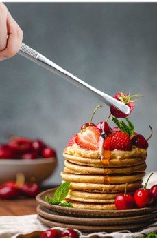 Et Kızartma Maşası - Pratik Pişirme Cımbızı - Profesyonel Cımbız Maşa