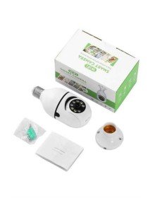 Ev Kamerası Wifi Kamerası Gece Görüşlü Akıllı Ampül Kamera