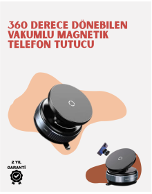 Evrensel Uyumlu Manyetik Araç Telefon Standı – Dayanıklı Alüminyum Gövde
