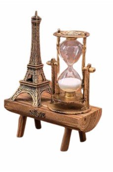 Eyfel Kuleli Kum Saati Dekoratif Hediyelik Eşya Retro Eyfel Kulesi