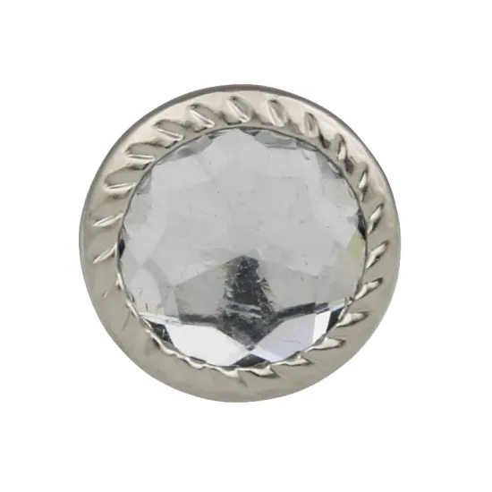 Febko Dekoratif Parlak Taşlı Kabara Raptiye 17 mm - 500 adet