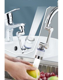 Filtreli Kireç Hapsedici Robotik Kol Musluk Başlığı - Mutfak Banyo Musluk Uzatma Aparatı Ucu