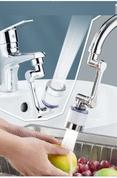 Filtreli Kireç Hapsedici Robotik Kol Musluk Başlığı - Mutfak Banyo Musluk Uzatma Aparatı Ucu