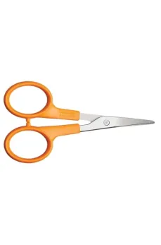 Fiskars 9808 M204 Kavisli Nakış Aplike Makası No: 4 inç / 10 cm - Paslanmaz Çelik