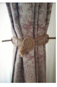 Fon Perde Aksesuarı Braçol Tül Perde Tutacağı Perde Süsü Spiral Jüt Halat Estetiği Fon Perde Aksesuarı Braçol Tül Perde Tutacağı Perde Süsü Spiral Jüt Halat Estetiği