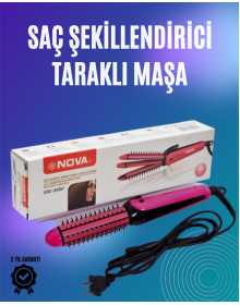 Fön ve Tarama İşlemini Birleştiren Pratik Saç Tarağı