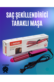 Fön ve Tarama İşlemini Birleştiren Pratik Saç Tarağı