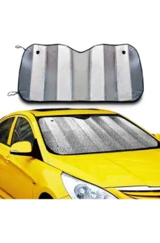 Araç Ön Cam Güneşlik UV ve Isı Koruma Katlanabilir Toyota Corolla Skoda Superb Dacia Duster Ford Focus