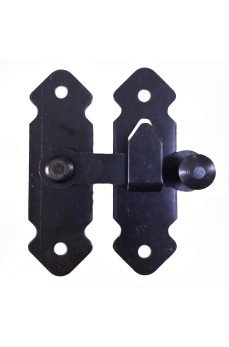 Fransız Kilidi Bahçe Kapısı Mandalı Siyah