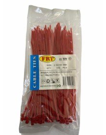 FRT Kırmızı 2,5x150 Kablo Bağı