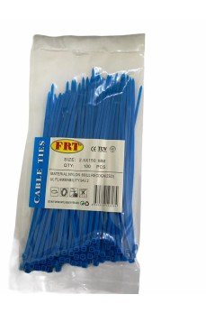 FRT Mavi 2,5x150 Kablo Bağı FRT Mavi 2,5x150 Kablo Bağı