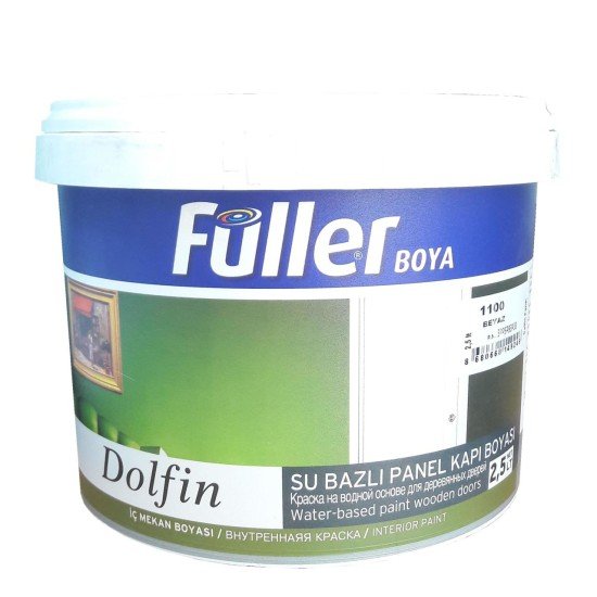 Füller Dolfin Panel Kapı Boyası Beyaz 2,5 Litre Füller Dolfin Panel Kapı Boyası Beyaz 2,5 Litre