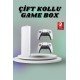 Game Box 3D Çift Oyun Kollu 4K HD Ekran 20000'den Fazla Oyun Seçeneği 2.4G Kablosuz