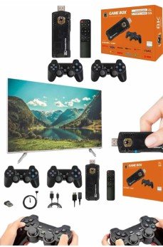 Game Box Android Tv 36500 Oyunlu Atari 5g 8k HDR Ultra HD 64 GB Game Box Android Tv 36500 Oyunlu Atari 5g 8k HDR Ultra HD 64 GB