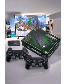 Game Stick 2000 Oyunlu 2.4G Kablosuz Çift Kol Yüksek Hassasiyetli Wireless