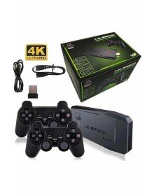 Game Stick 20000 Oyun Kablosuz Çift Kol Retro Oyunlar Game Stick Atari 2.4g 4K