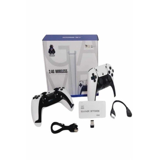 Game Stick 4K Retro Çift Kollu Atari Oyunlari +20000 Oyunlu Konsol Nostalji Game Stick 4K Retro Çift Kollu Atari Oyunlari +20000 Oyunlu Konsol Nostalji