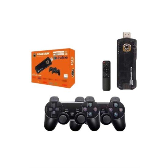 Game Stick Çift Oyun Konsolu Smart TV Game Box 8k Ultra HD 64 Gb Game Stick Çift Oyun Konsolu Smart TV Game Box 8k Ultra HD 64 Gb
