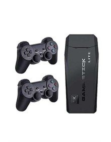 Game Stick El Atarisi 2.4g Kablosuz Çift Kol Oyunlar 4k Game Stick 3500 Oyunlu Atari Uyumlu