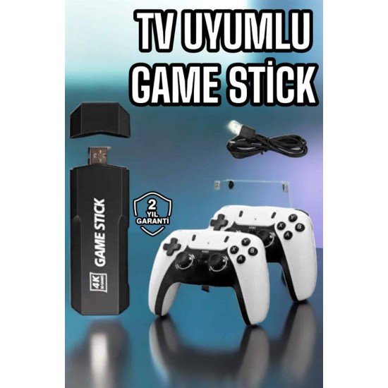 Game Stick Retro 8K ULTRA HD Video Oyun Konsolu Android Tv Özelliği Game Stick Retro 8K ULTRA HD Video Oyun Konsolu Android Tv Özelliği