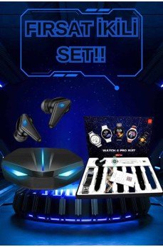 Kulaklık ve Çok Kordonlu Akıllı Saat Gürültü Önleyici GPS Desteği