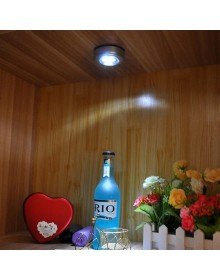 Gardrop - Çekmece - Dolap Köşe Aydınlatıcı Kablosuz  Pilli Led Spot Mutfak Lamba Stick