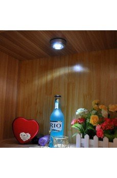 Gardrop - Çekmece - Dolap Köşe Aydınlatıcı Kablosuz  Pilli Led Spot Mutfak Lamba Stick