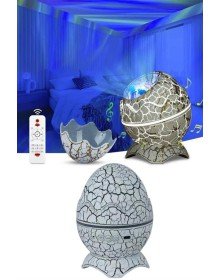 Gece Lambası Yumurta Işık Speaker Yeni Nesil Dinozor Yumurtası Görünümlü