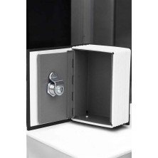 Gizli Kasa Kitap Görünümlü Anahtarlı Çelik Mini Kasa