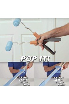 Glide Köşe Ve Düz Zeminde Kullanılabilir Damlatmaz Boya Rulosu