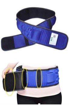 Göbek İnceltme Kemeri Kas Gevşetici Masaj Aleti Titreşimli Masaj Kemeri