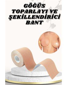 Göğüs Bandı Toparlayıcı ve Şekillendirici Tere ve Suya Dayanıklı Esnek Yapılı Hassas Ciltlere Uygun