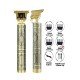 Gold Uçlu Vintage Şarjlı Traş Makinesi Saç Sakal Ense Çizim Vucüt Kılı Tıraş Makinası Gold Uçlu Vintage Şarjlı Traş Makinesi Saç Sakal Ense Çizim Vucüt Kılı Tıraş Makinası