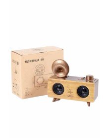 Gramafon Radyo Bluetooth Hoparlör Nostaljik Radyo FM Radyo