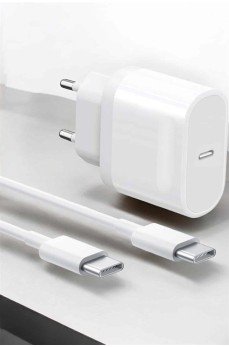 Güç Adaptörü ve Kablosu Şarj Aleti 15/15 Pro Max Uyumlu Hızlı Şarj