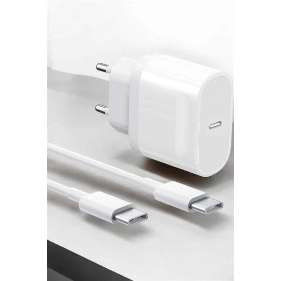 Güç Adaptörü ve Kablosu Şarj Aleti 15/15 Pro Max Uyumlu Hızlı Şarj