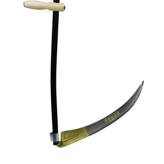 Günaş Komple Tırpan - Metal Saplı 6 Parça Set - Ahşap Elcik 75 cm